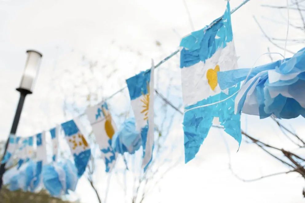 Escuelas especiales neuquinas festejaron el Día de la Bandera 