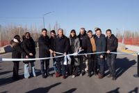 Gaido y Figueroa inauguraron el puente sobre calle Anaya, una obra clave para mejorar la conectividad y la seguridad vial