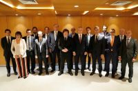 Milei se reunió en Madrid con importantes empresarios e inversores españoles