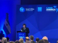 Milei llamó a América Latina a alinearse con Israel: "Si Israel cae, luego vienen por todo Occidente"