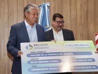 FECENE realizó un aporte de $463,4 millones al Programa Provincial Becas Gregorio Álvarez