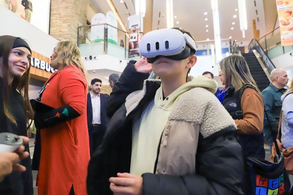 Neuquén lleva la experiencia de la nieve al Alto Comahue Shopping