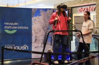 Neuquén lleva la experiencia de la nieve al Alto Comahue Shopping