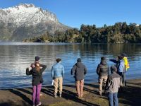 Explorar la tierra para comprender el futuro: salida de campo de la UNCo en San Martín de los Andes