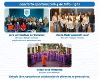 La UNCo inaugura el Ciclo 2026 de Encuentros Corales en el Aula Magna