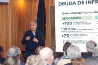 Figueroa presentó el plan de inversiones con la mirada puesta en los Lagos del Sur