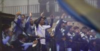  Una multitud recibió a la Selección argentina en Ezeiza