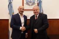 El Jefe de Gabinete recibió al nuevo Cónsul General de Chile en Neuquén