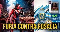 Crece el repudio a Rosalía: fanáticos venden y devuelven sus entradas tras su polémico posteo sobre la Selección