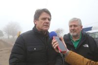 Gaido destacó el asfalto en la calle Mandalari, una obra clave para transformar la conectividad en Parque Norte
