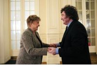 Georgieva se reunió con Milei y mañana visitará Vaca Muerta