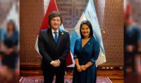 Javier Milei se reunió en Lima con Fujimori asunción presidencial