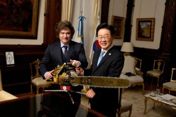 Milei se reunió con Lee Jae-Myung en Casa Rosada y abordó comercio, IA y proyectos del RIGI