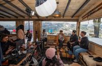 Turismo impulsó una estrategia de promoción en vivo desde Lago Hermoso Ski Resort