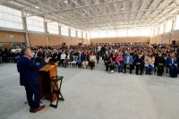 Figueroa inauguró en Plottier la primera de las diez EPET que se están construyendo en la provincia