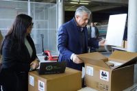 Llegaron las primeras 19.000 computadoras del Plan Pehuén