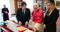 Milei celebró la confirmación del viaje del papa León XIV: "Será una visita histórica"