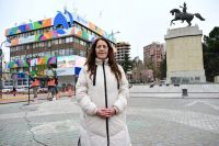 El Monumento a San Martín está en obra para garantizar su preservación y seguridad
