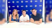 El hijo de Javier Zanetti firmó su primer contrato con Inter