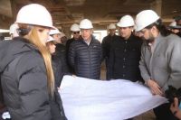 Gaido acompañó a Figueroa en la reactivación de la obra del Hospital Norpatagónico: “Neuquén es un ejemplo para el país”