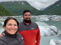 De Andacollo a Alaska: la historia de amor y aventura de una pareja neuquina en un Mégane de 1999