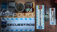 Allanamientos por robo permitieron dar con droga, armas y un prófugo de la Justicia