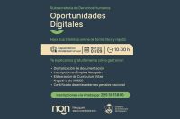 Oportunidades Digitales: abren inscripciones para capacitación virtual sobre trámites y gestiones online