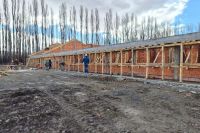 Avanzan las obras en una escuela rural histórica