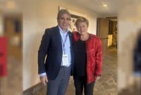 Caputo volvió a reunirse con Georgieva en Estados Unidos