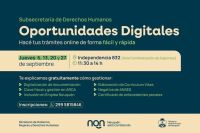 Brindan asesoramiento gratuito para trámites online