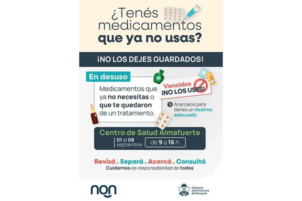 ¿Qué hacer con los medicamentos vencidos?