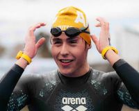 El nadador neuquino Tomás Jouglar quedó en el puesto 18 del top Mundial Junios de Aguas Abiertas 