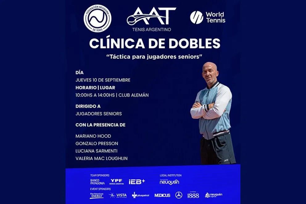 La Copa Davis ya arrancó con capacitaciones, clínicas y campus para sembrar tenis en toda la provincia