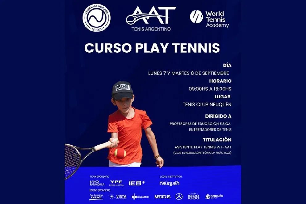 La Copa Davis ya arrancó con capacitaciones, clínicas y campus para sembrar tenis en toda la provincia