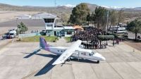Chos Malal recuperó su conexión aérea con la capital provincial