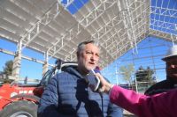Con un 45% de avance, la Municipalidad avanza en el techo del nuevo SAF de Melipal y se espera inaugurar en febrero