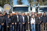 Figueroa entregó vehículos para fortalecer la flota de Vialidad Provincial