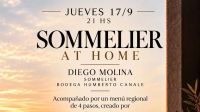 “Sommelier at Home” llega a Cipolletti con una cena de cuatro pasos y vinos patagónicos