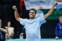 Cerúndolo puso primera en el Ruca Che y se llevó el primer punto para Argentina