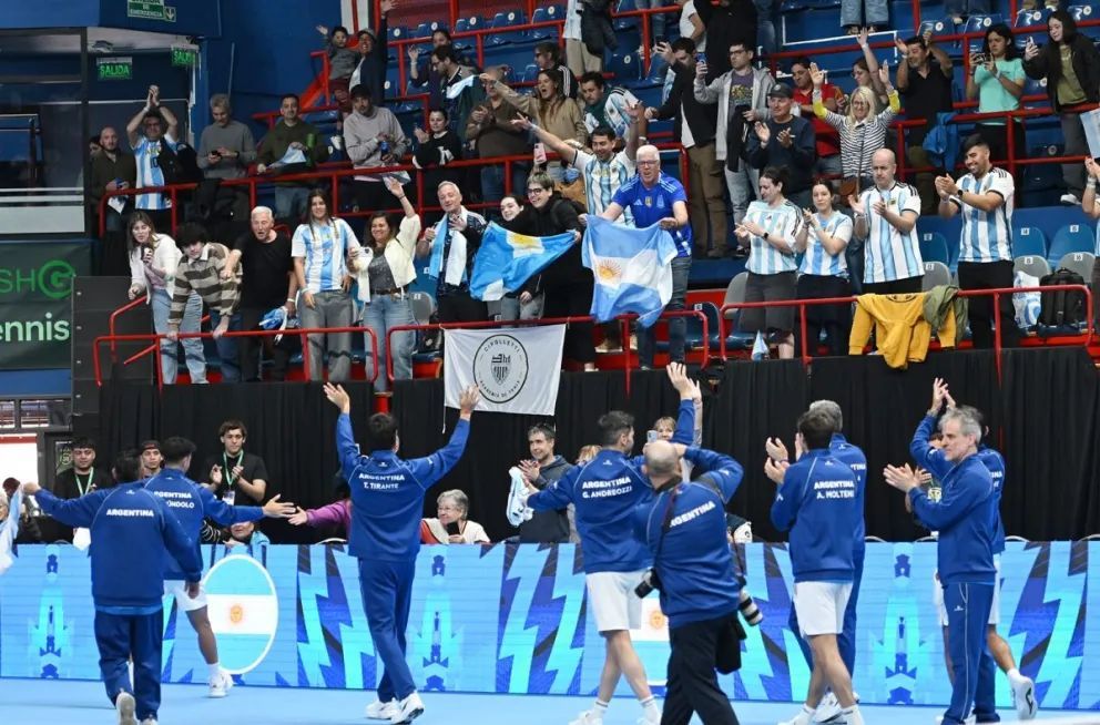 En el Ruca Che, Argentina consiguió su victoria número 100° en Copa Davis