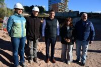 Avanzan las obras del Acceso Norte y se proyecta finalizar los trabajos a fin de año