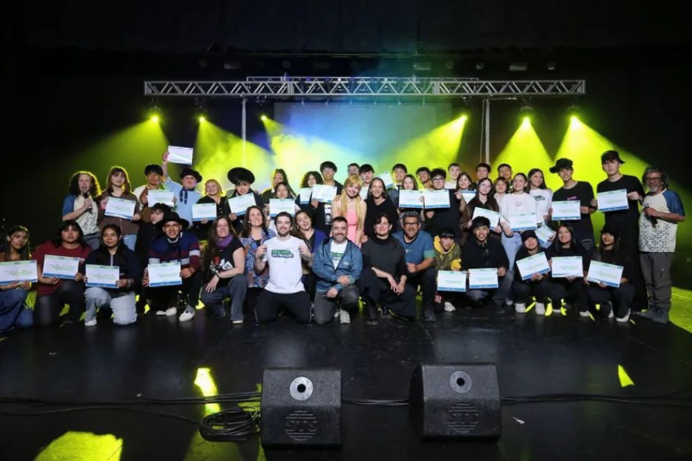 Coronaron a los finalistas del Programa Recreo en Junín de los Andes y Zapala
