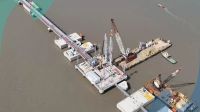 Puerto Rosales sumó un nuevo avance en la ampliación de su infraestructura para exportar petróleo