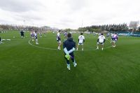 Scaloni probó el primer once titular de la Selección después del Mundial 
