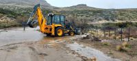 Vialidad Provincial realiza trabajos de remediación por el temporal