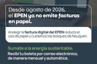 EPEN avanza en la "despapelización" y ya no imprime más de 106 mil facturas