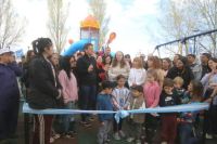 El Parque Imperial renovó una plaza histórica de Altos del Limay