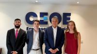 Rolando Figueroa con empresarios españoles: “Hoy lo que más crece es Neuquén”