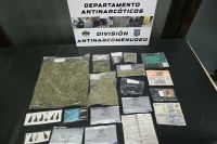 Sin tregua: la Policía secuestró más de medio kilo de marihuana