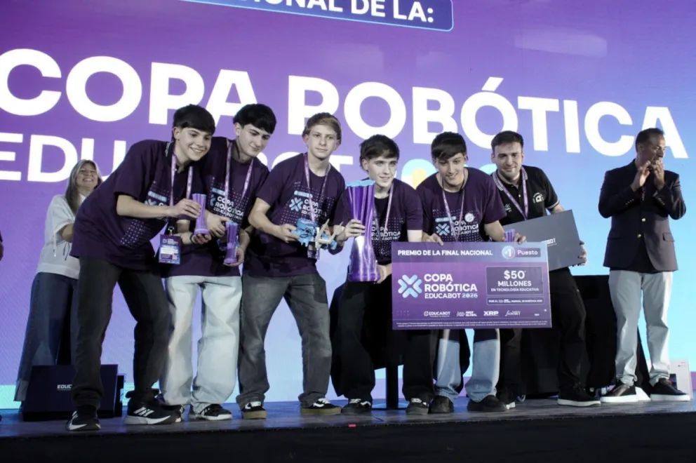 Santa Fe es campeón de la Copa Robótica Educabot 2026